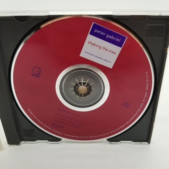 Vintage Music CD 90s Shaking The Tree Sixteen Golden Greats Peter Gabriel Rock - Picture 4 of 5